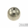 Karen Hill Tribe Silver Plain Silver Ball Bead : B33-007