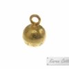 Karen Hill Tribe Silver Bullet Printed Bell Ball Charm : C33-106G