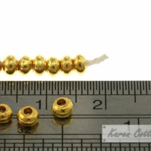 Alternative view of Karen Hill Tribe Silver Plain Solid Ball Spacer : E14-002G