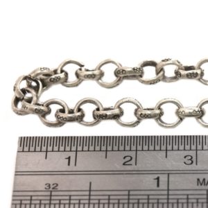 Alternative view of Karen Hill Tribe Silver Bullet Printed Round Ring Chain : F21-006