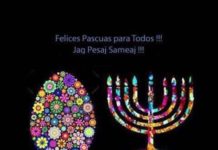 Pesaj y Pascua…