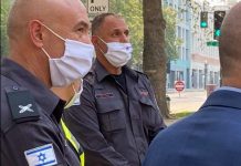 Bomberos Israelis Combaten Incendios en California